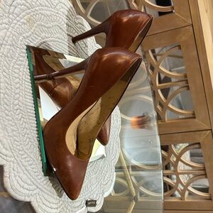 Gianni Bini, used excellent shape and sexy as can be. 7.5 leather Western Brown.